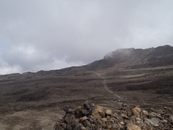 Looking back towards Karanga