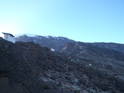 the route to Uhuru peak