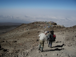 arriving back into Barafu