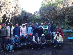 the porters and guides