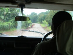 En route to Machame Gate