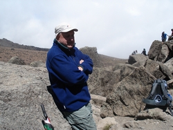 Tom at lava tower