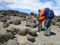 Sign to the Lava tower