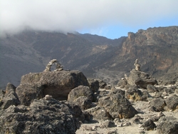 Stone cairns