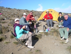 Tea at Karanga camp